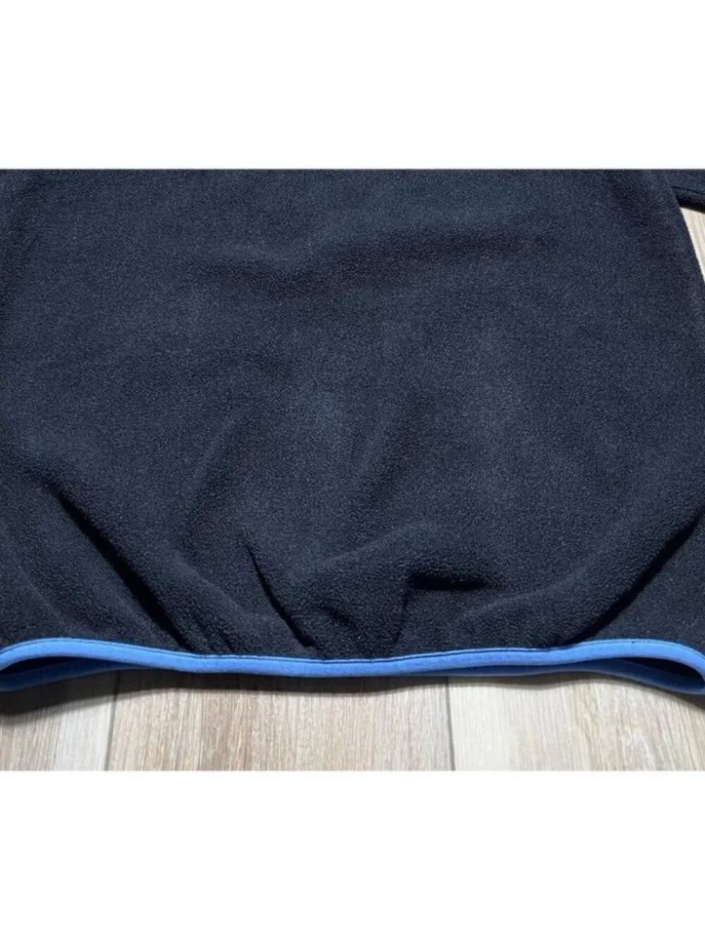 Patagonia Synchilla Snap T Black Fleece Pullover Sweater - Women Size Small
